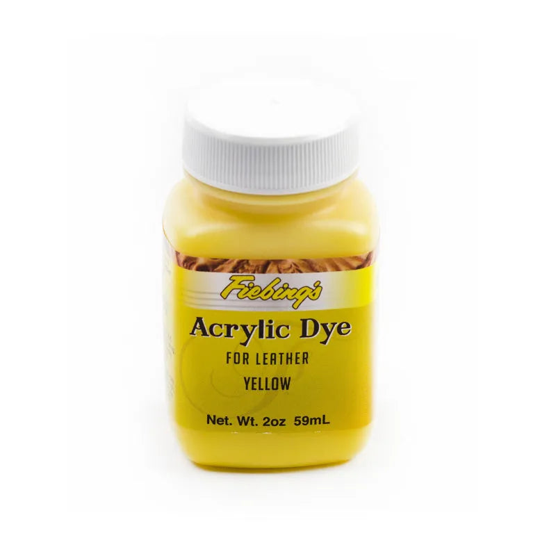Fiebing's Acrylic Dye 59 ml - Żółta – CraftPoint