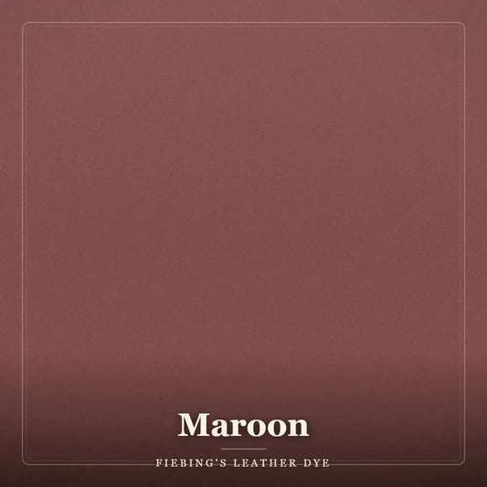 Fiebing's Leather Dye - Maroon farba do skóry - 118 ml – CraftPoint