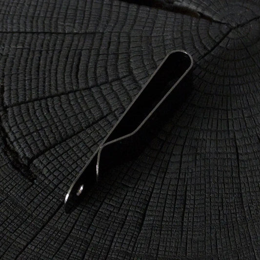 Klips do paska - czarny nikiel, podłużny – CraftPoint