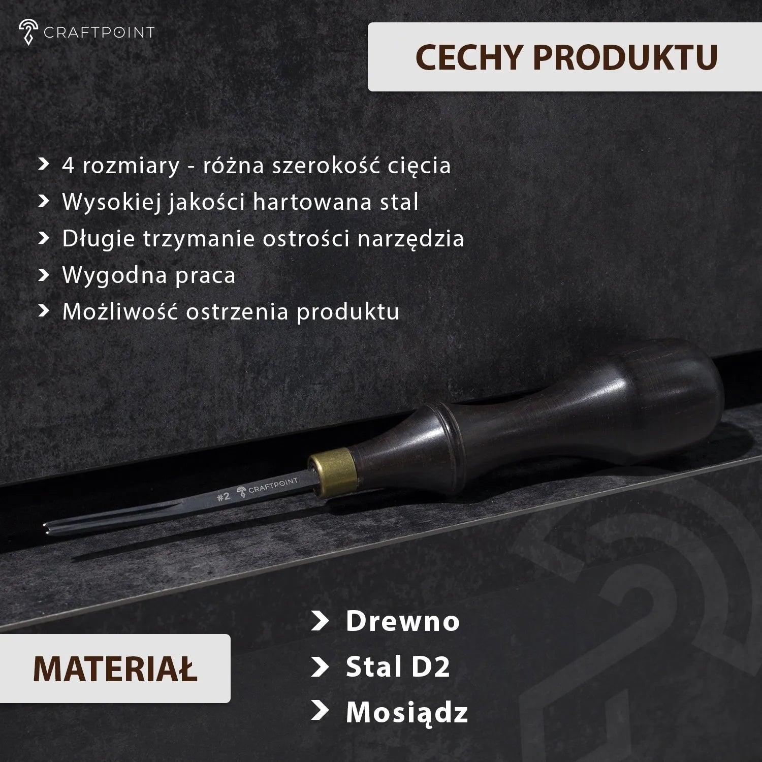 Edge beveler CraftPoint - 4 rozmiary – CraftPoint