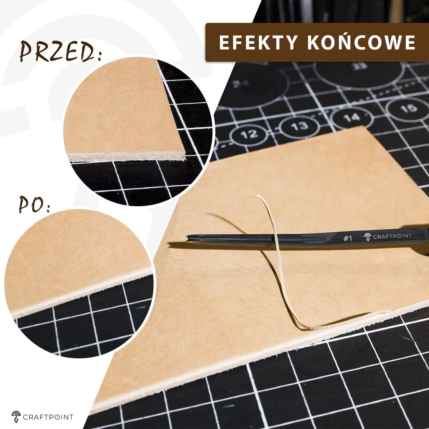 Edge beveler CraftPoint - 4 rozmiary – CraftPoint
