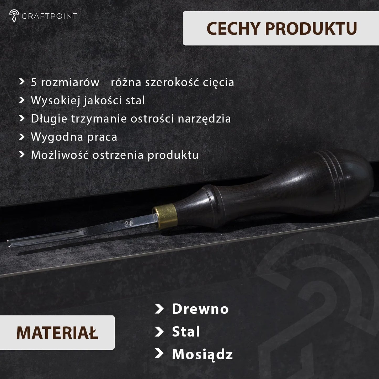 Edge beveler z drewna sandałowego - #1,2,3,4,5 – CraftPoint