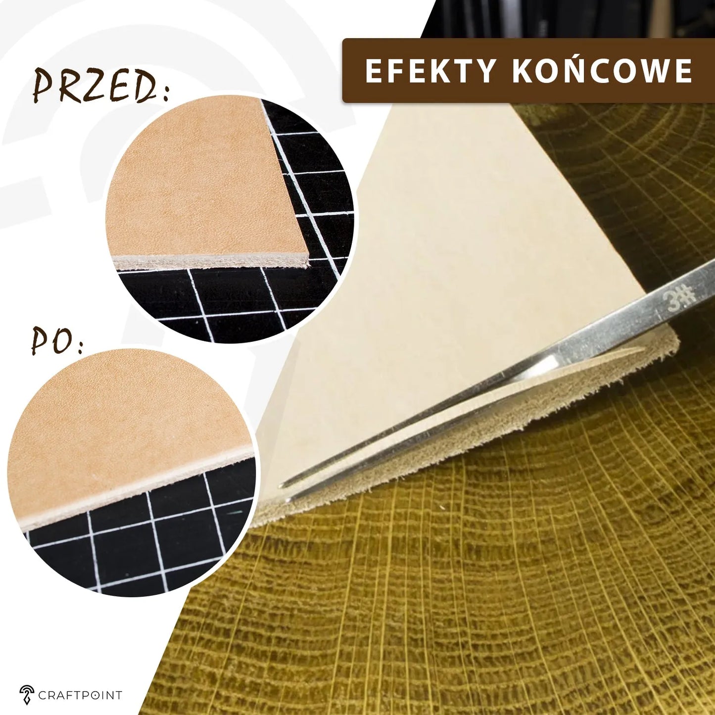 Edge beveler z drewna sandałowego - #1,2,3,4,5 – CraftPoint