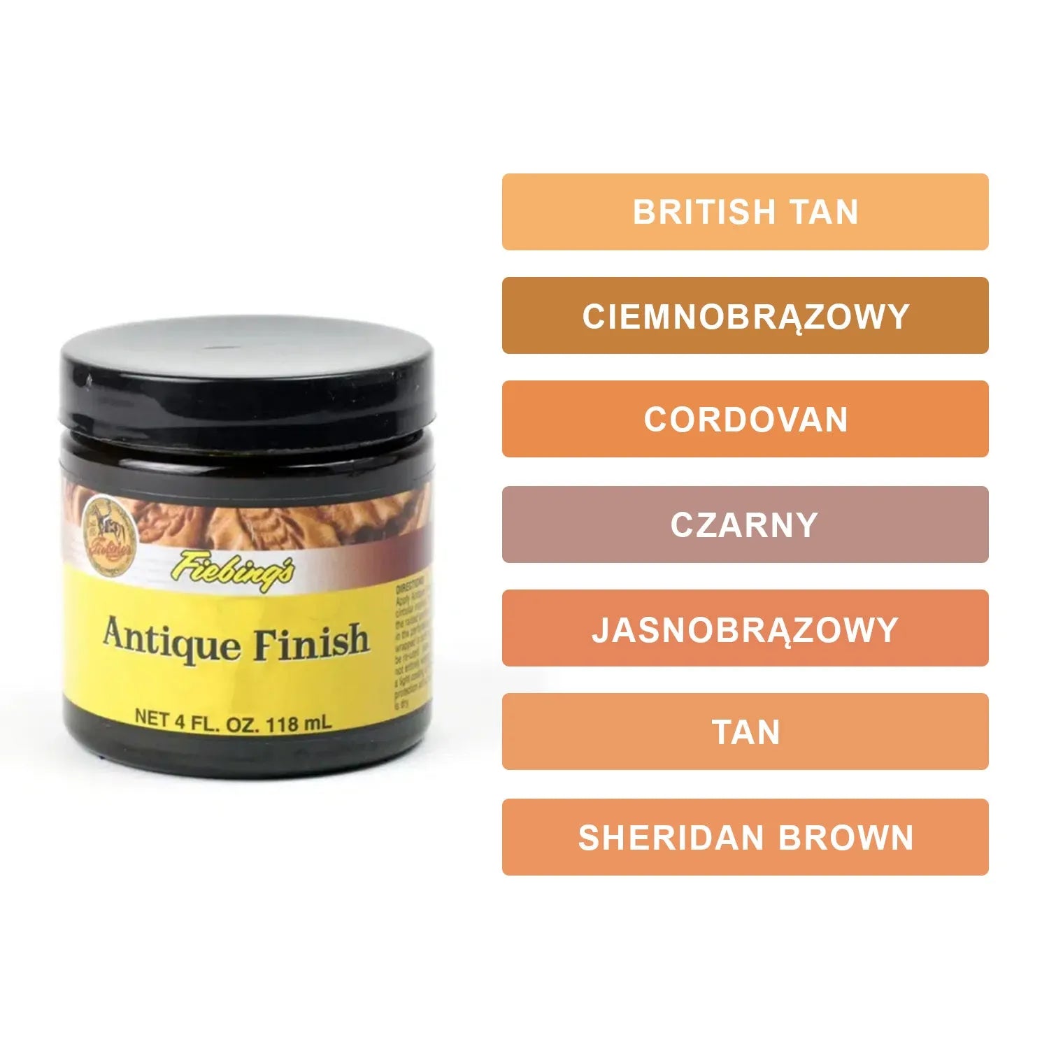 Fiebing's Antique Finish - Sheridan brown – CraftPoint