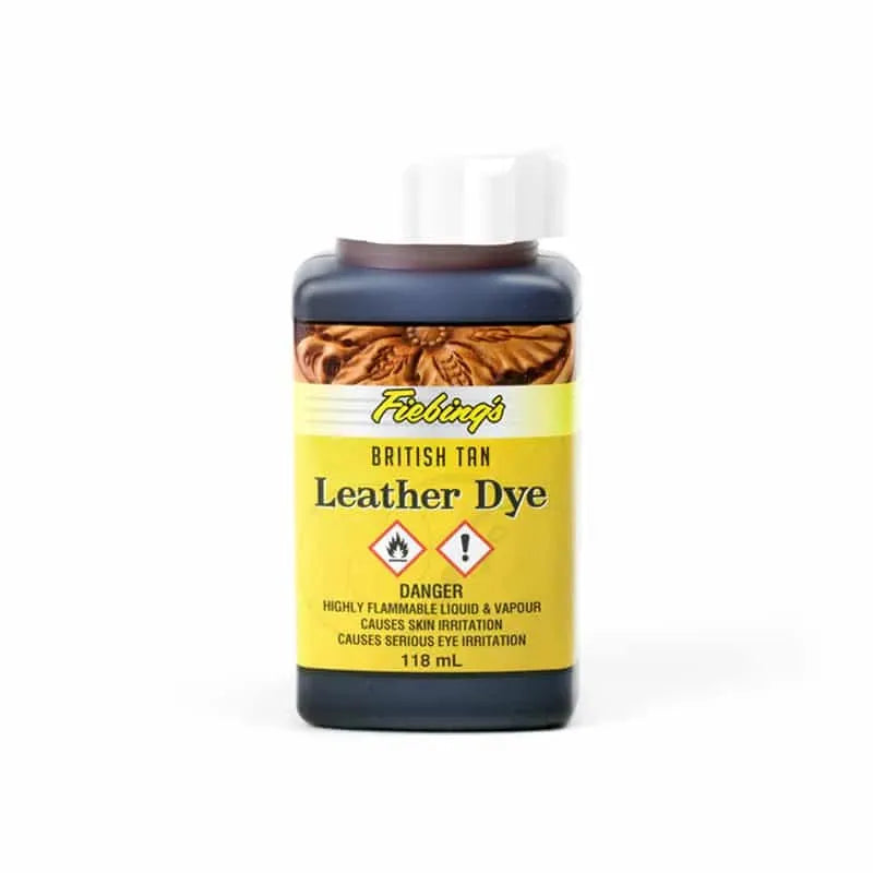 Fiebing's Leather Dye - British Tan farba do skóry - 118 ml – CraftPoint