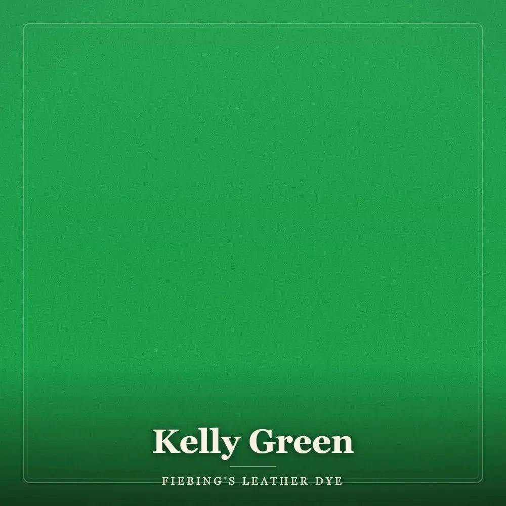 Fiebing's Leather Dye - Kelly green farba do skóry - 118 ml – CraftPoint