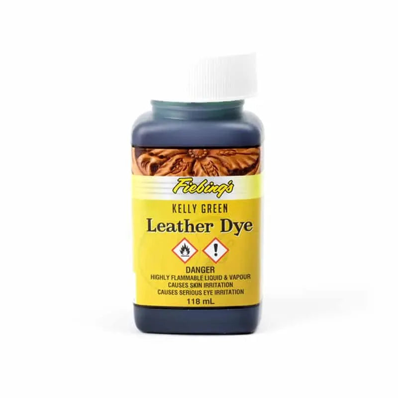 Fiebing's Leather Dye - Kelly green farba do skóry - 118 ml – CraftPoint