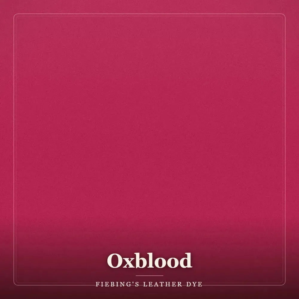 Fiebing's Leather Dye - OxBlood farba do skóry - 118 ml – CraftPoint