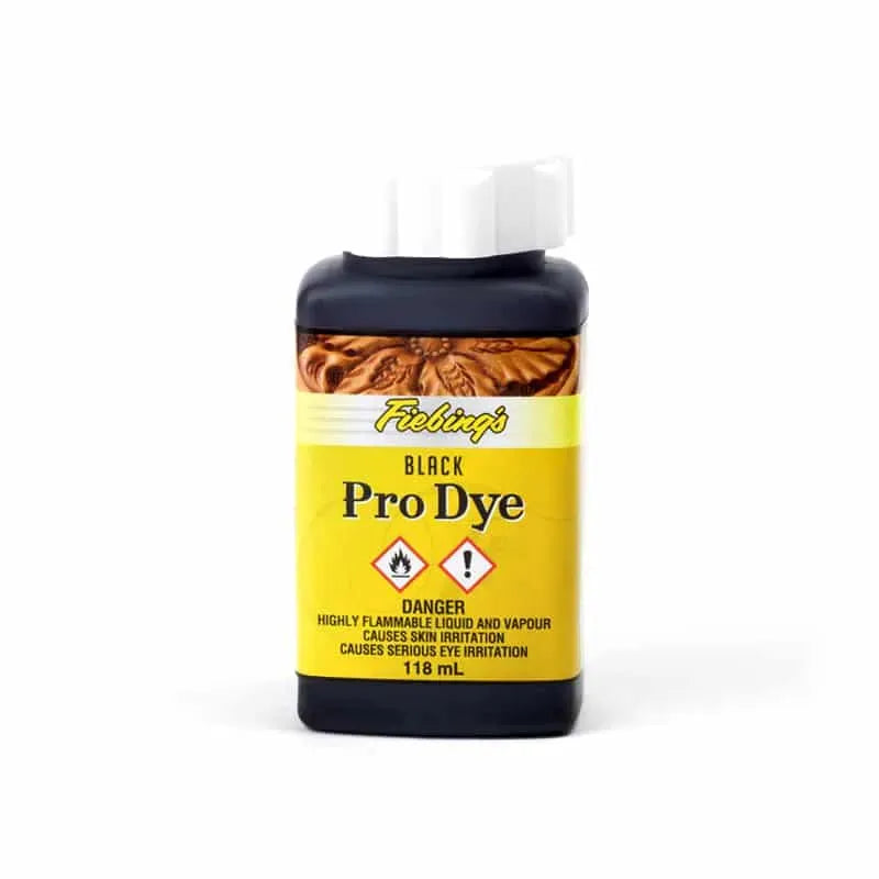 Fiebing's Pro Dye - Czarna farba do skóry - 118 ml – CraftPoint