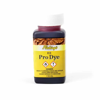 Fiebing's Pro Dye - Czerwona farba do skóry - 118 ml – CraftPoint