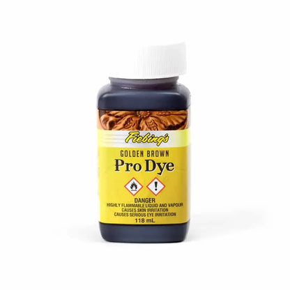 Fiebing's Pro Dye - Golden Brown farba do skóry - 118 ml – CraftPoint