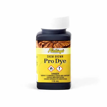 Fiebing's Pro Dye - Show Brown farba do skóry - 118 ml – CraftPoint
