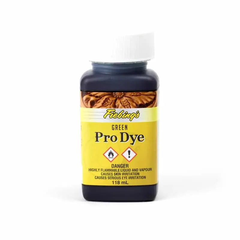 Fiebing's Pro Dye - Zielona farba do skóry - 118 ml – CraftPoint