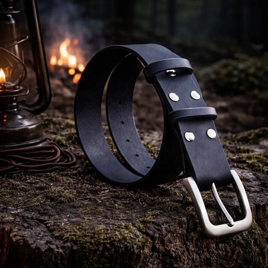 Pasek ze skóry naturalnej: model Bushcraft - 4,5-5mm – CraftPoint