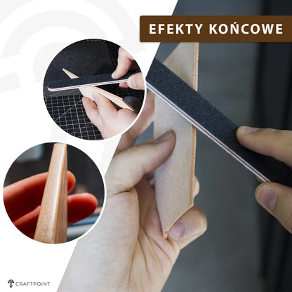 Patyczki ścierne do krawędzi skóry – CraftPoint