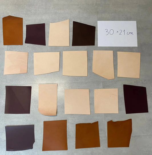 Promocyjny zestaw skór naturalnych – CraftPoint