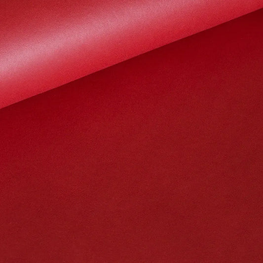 Skóra bydlęca licowa garbowana roślinnie 1.2 mm - Rosso – CraftPoint