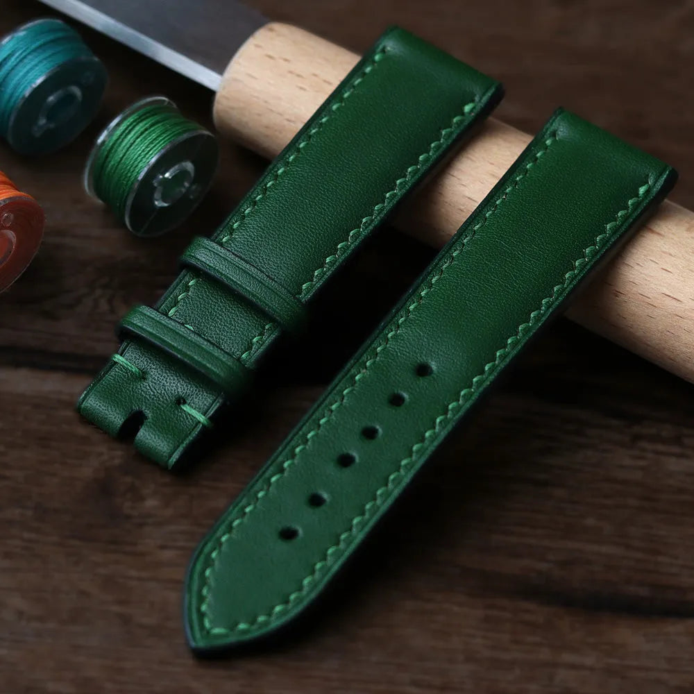 Skóra bydlęca licowa garbowana roślinnie 1.2 mm - Rosso – CraftPoint