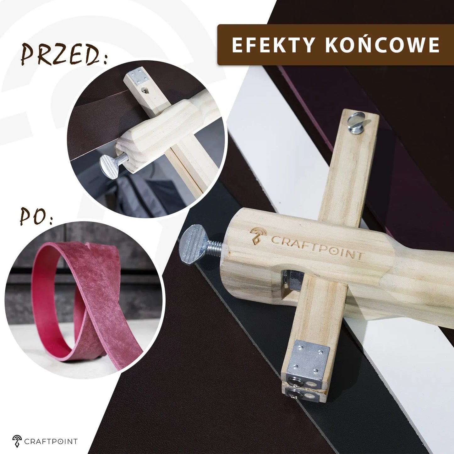 Strap cutter CraftPoint - do wycinania pasów ze skóry – CraftPoint