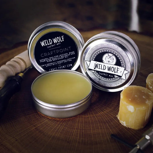 Wild Wolf Leather Wax - Naturalny wosk do skóry - 50 ml – CraftPoint