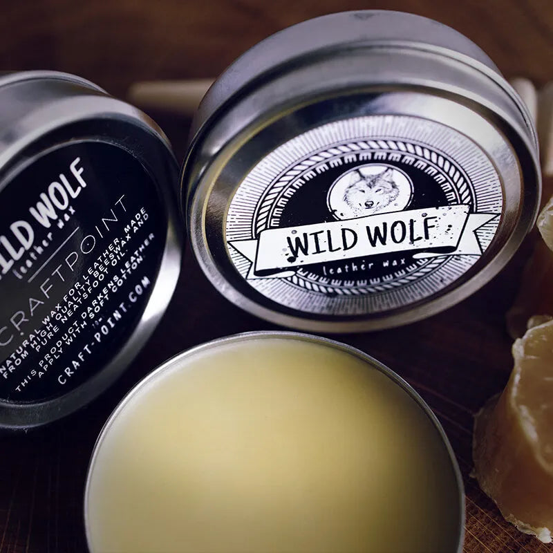 Wild Wolf Leather Wax - Naturalny wosk do skóry - 50 ml – CraftPoint