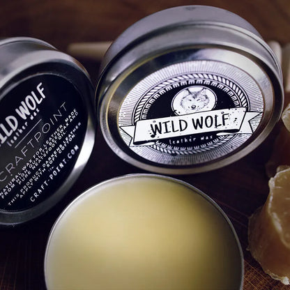 Wild Wolf Leather Wax - Naturalny wosk do skóry - 50 ml – CraftPoint