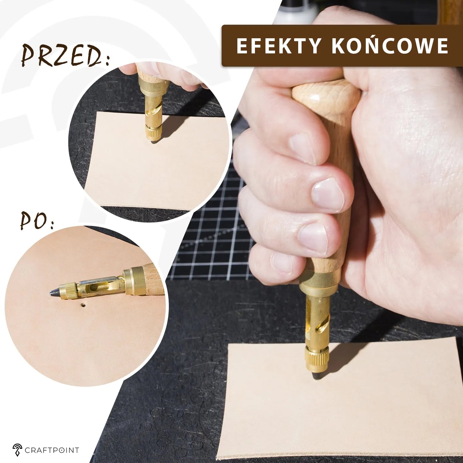 Wybijak uniwersalny 1,5 / 2 /2,5 / 3 / 3,5 / 4mm – CraftPoint