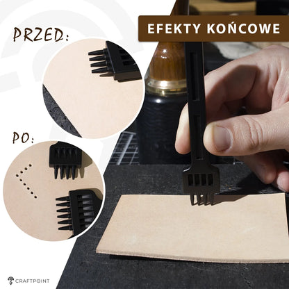 Wybijaki do otworów pod szew 4mm - okrągłe otwory 1mm – CraftPoint